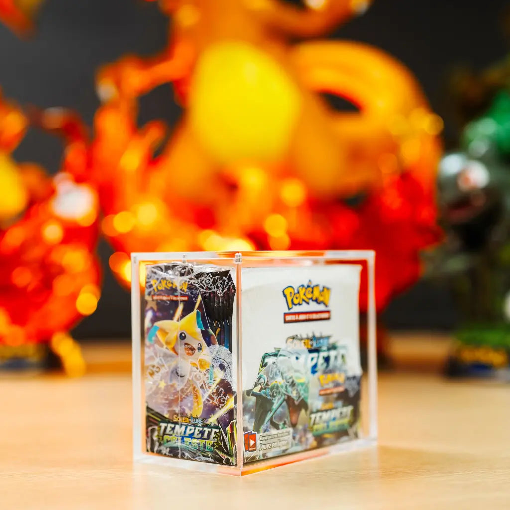 Protection pour display standard Pokemon français